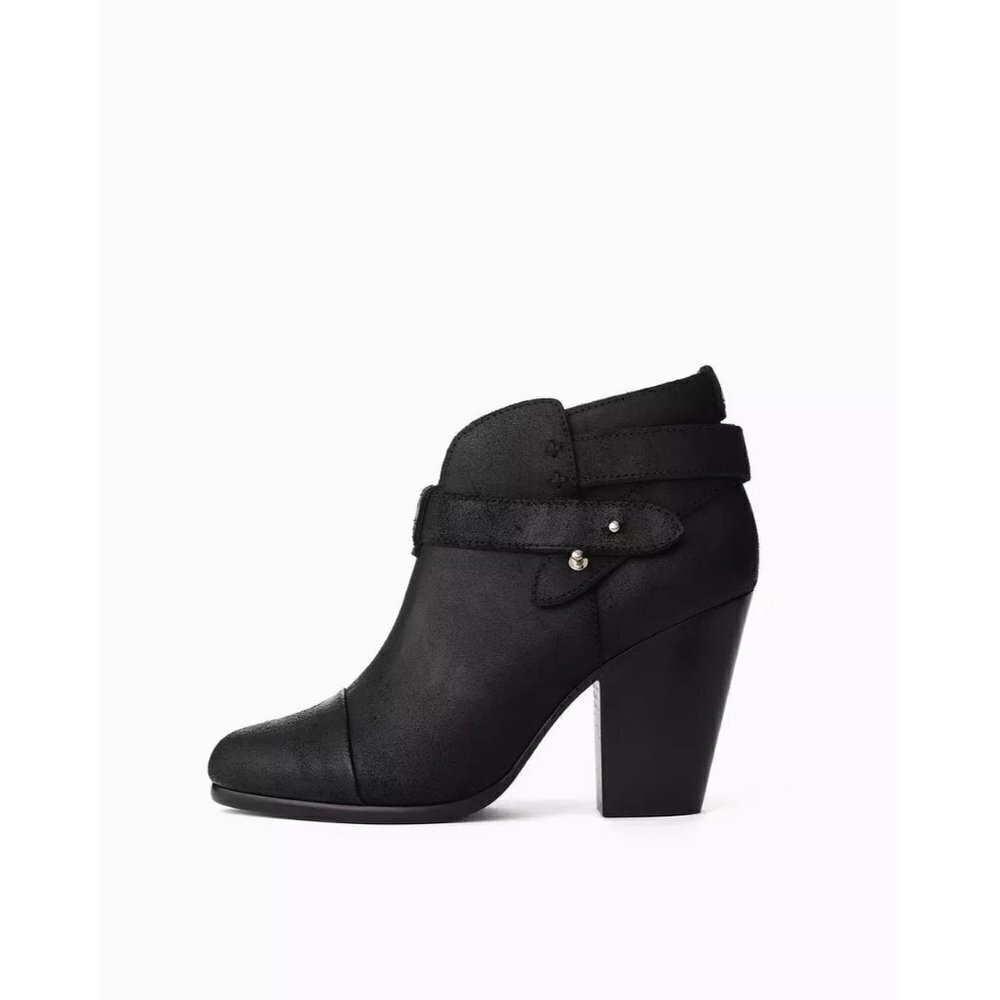 Rag & Bone Harrow Boot Asphalt Waxy Womens Size 3… - image 1